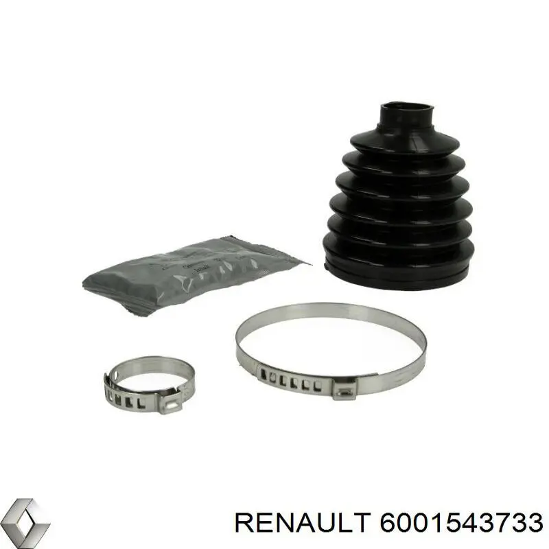 6001543733 Renault (RVI) fuelle, árbol de transmisión delantero exterior