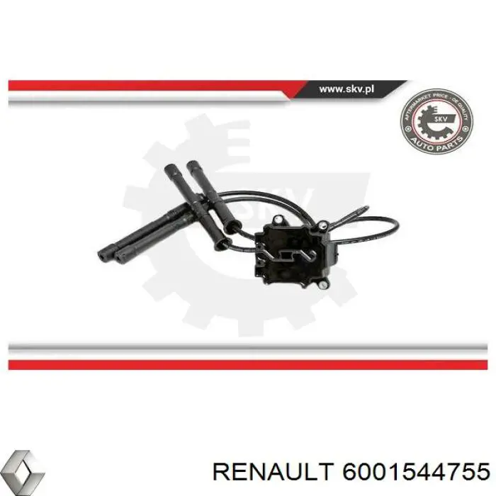 Comprar 6001544755 Renault (RVI) Bobina