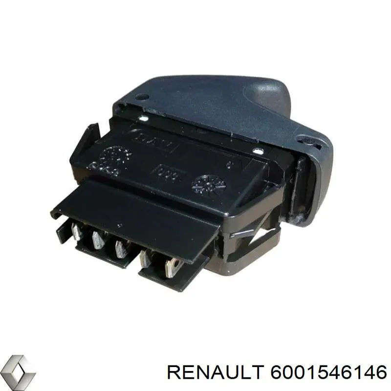 6001546146 Renault (RVI) botón de encendido, motor eléctrico, elevalunas, puerta trasera derecha