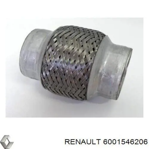 6001546206 Renault (RVI) silenciador posterior