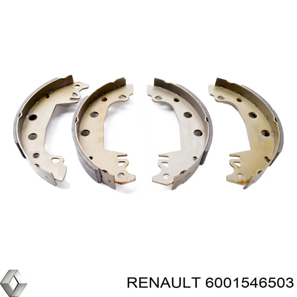 Zapatas de freno 6001546503 Renault (RVI)