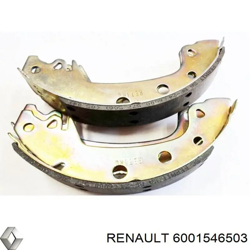 Zapatas de freno de tambor traseras Renault (RVI) 6001546503 precio, desde 27,35 EUR
