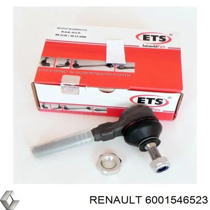 Rótula barra de dirección 6001546523 Renault (RVI)