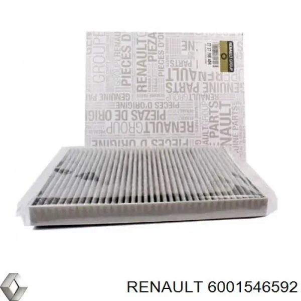 6001546592 Renault (RVI) filtro habitáculo