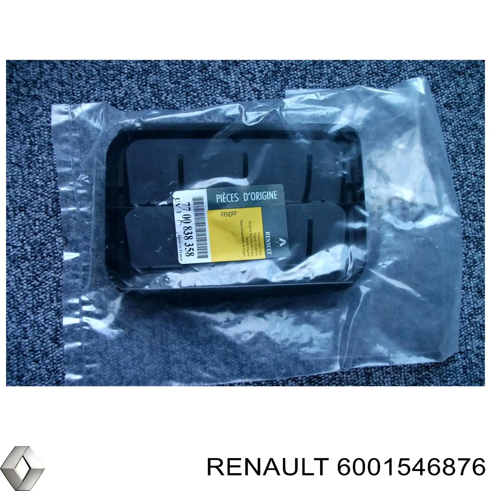 6001546876 Renault (RVI) bisagra, capó del motor derecha
