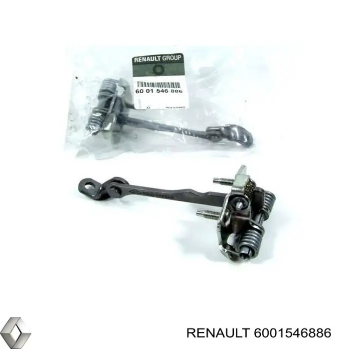 8043100Q0D Renault (RVI) Limitador de apertura de puerta delantera