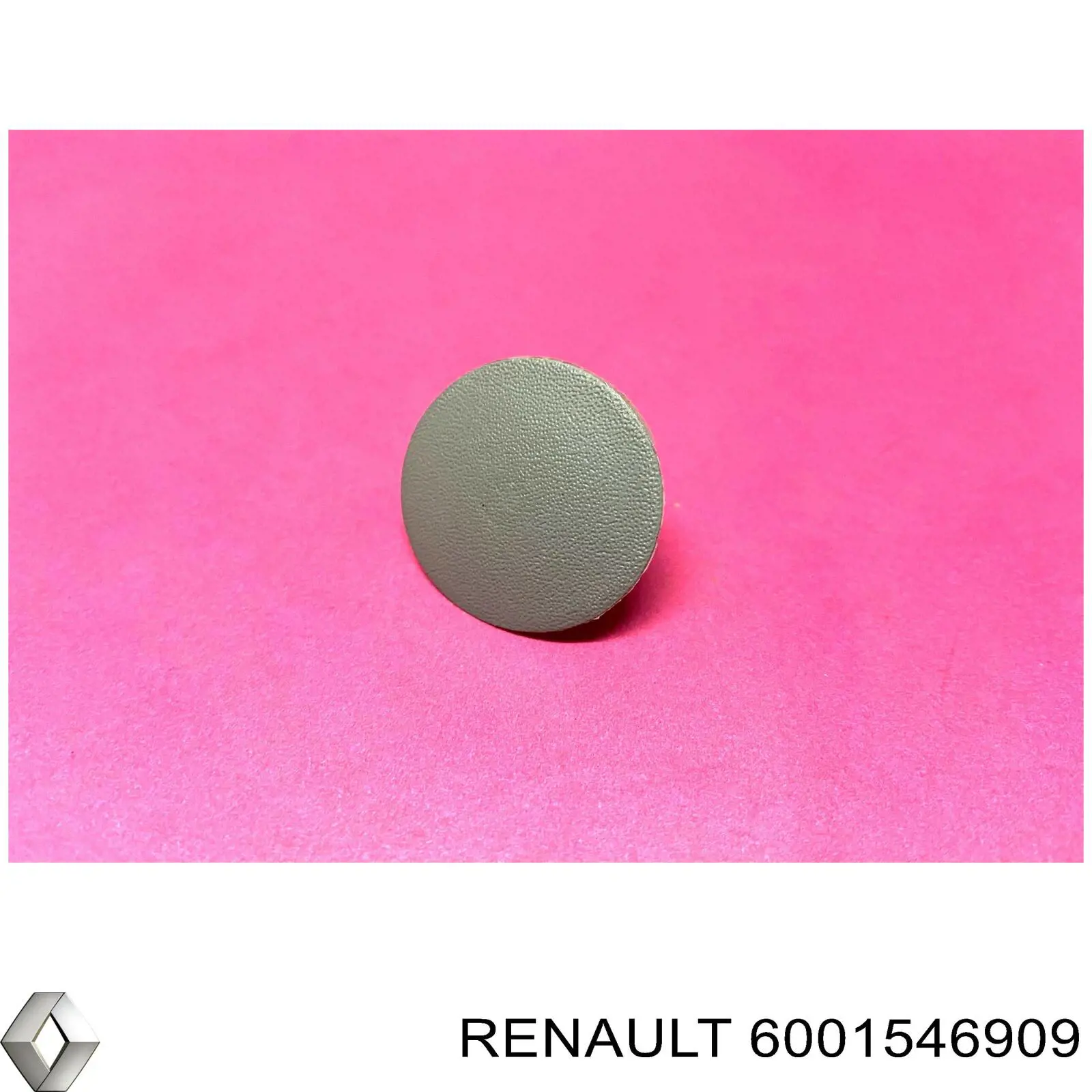 6001546909 Renault (RVI) clip de tapicería de tapa de maletero