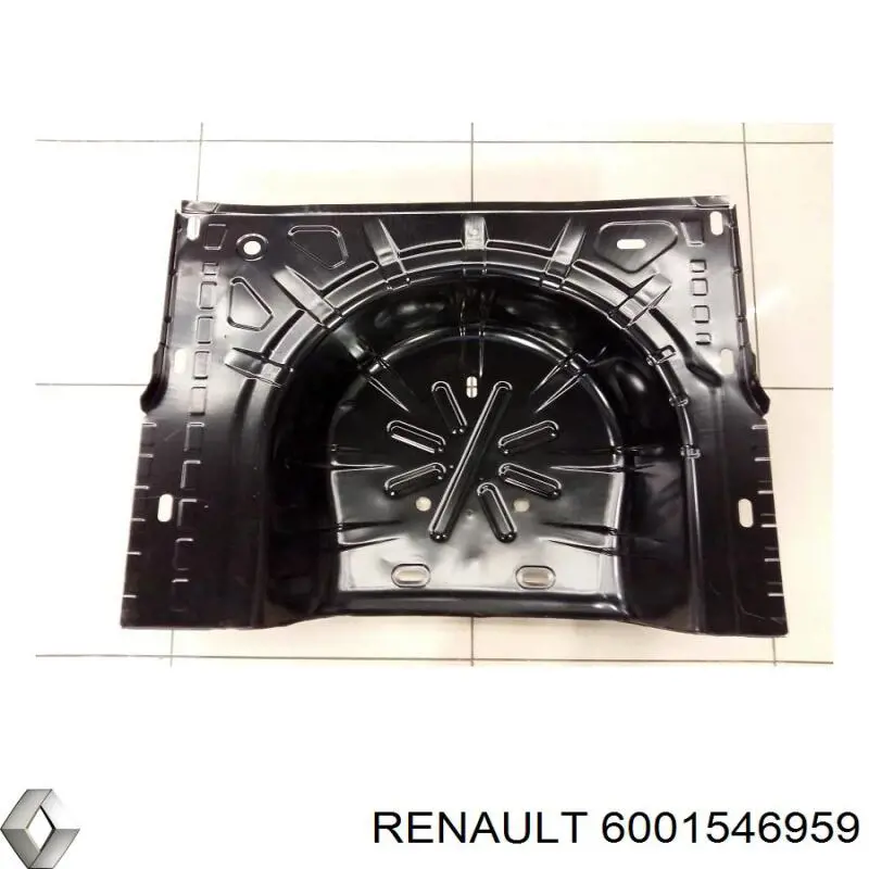 Fondo de carrocería, maletero/compartimento de carga (debajo de rueda de repuesto) para Renault LOGAN (LS)