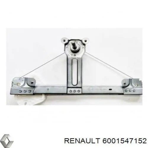 8200901111 Renault (RVI) mecanismo de elevalunas, puerta trasera derecha
