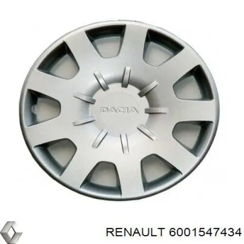 6001547434 Renault (RVI) tapacubos de ruedas