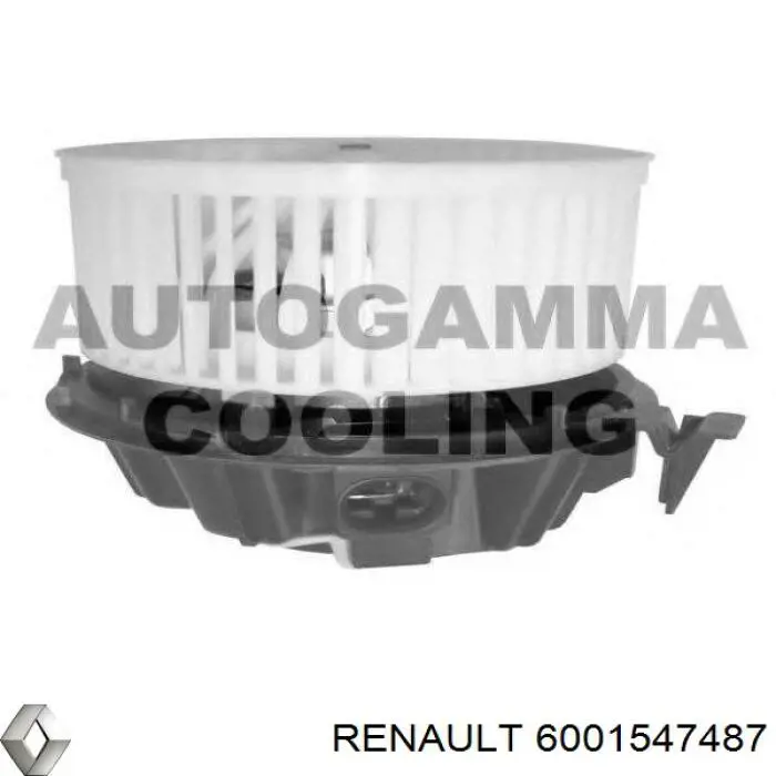 6001547487 Renault (RVI) motor eléctrico, ventilador habitáculo