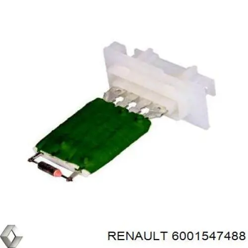 6001547488 Renault (RVI) resistencia de calefacción