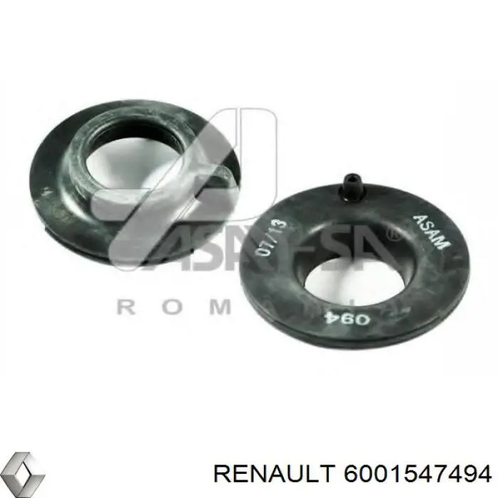Aislador de resorte trasero inferior de goma Renault (RVI) 6001547494 precio, desde 3,86 EUR