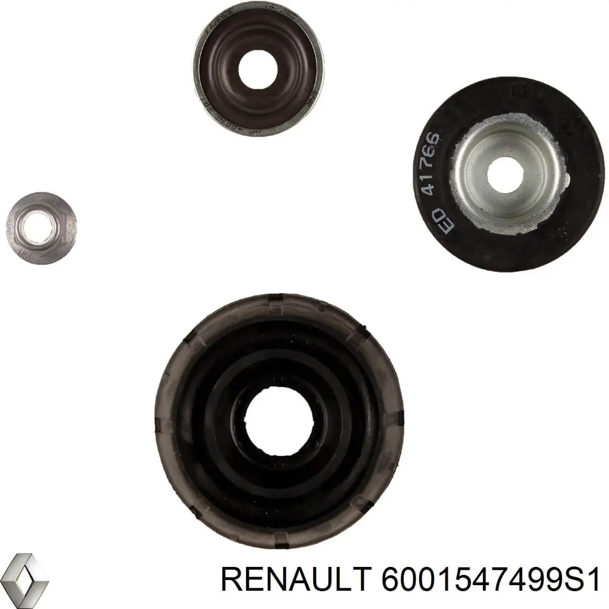 6001547499S1 Renault (RVI) soporte amortiguador delantero