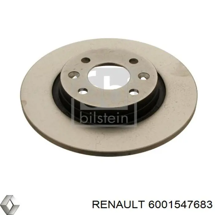 6001547683 Renault (RVI) freno de disco delantero