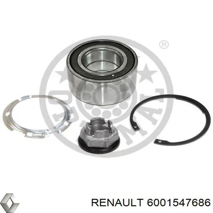 Cojinete de rueda delantero Renault (RVI) 6001547686 precio, desde 27,95 EUR
