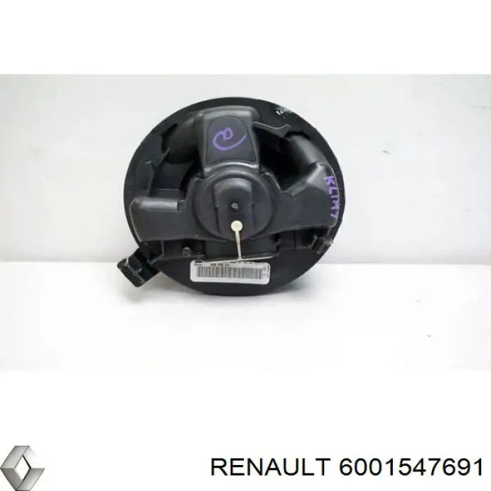 6001547691 Renault (RVI) motor eléctrico, ventilador habitáculo