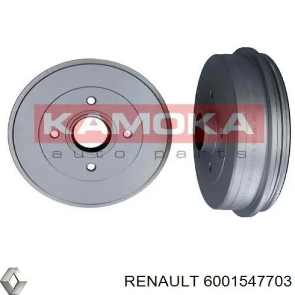 6001547703 Renault (RVI) freno de tambor trasero