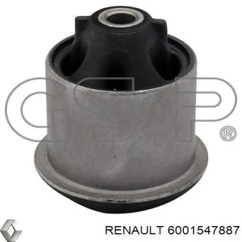 555117742R Renault (RVI) subchasis trasero soporte motor