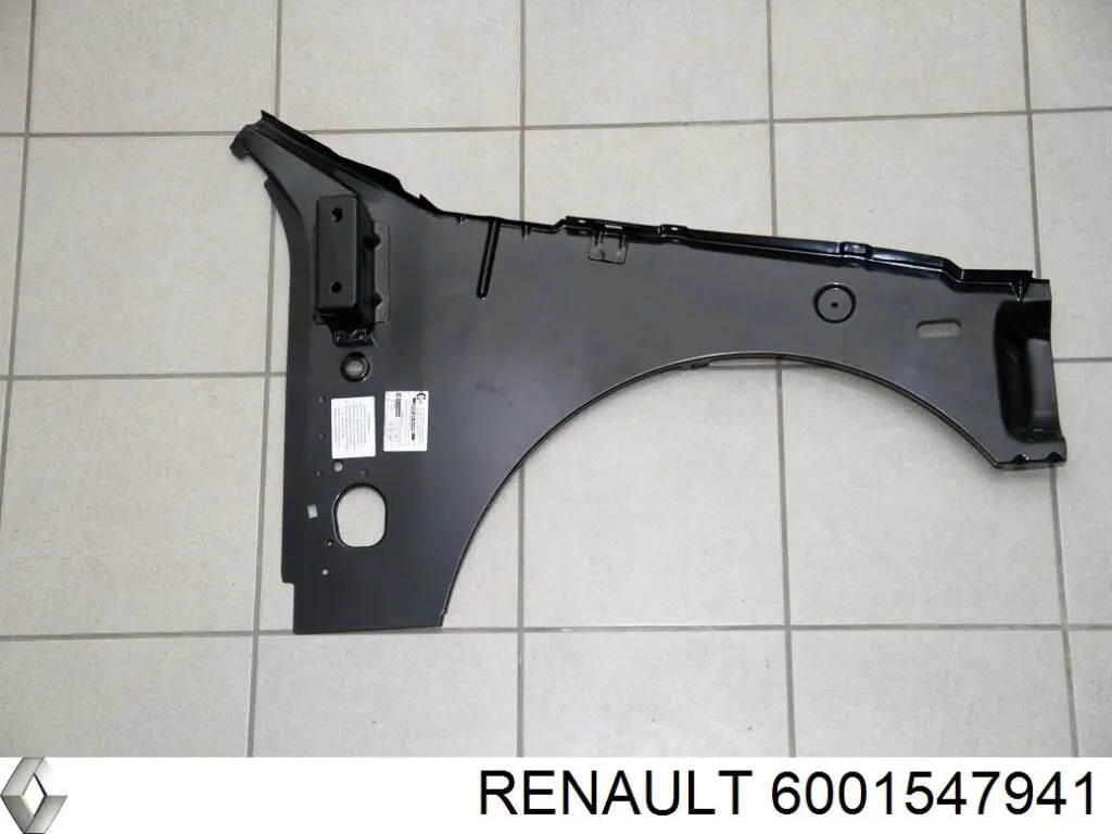 Comprar 6001547941 Renault (RVI) Guardalodos interior izquierdo, guardafango delantero