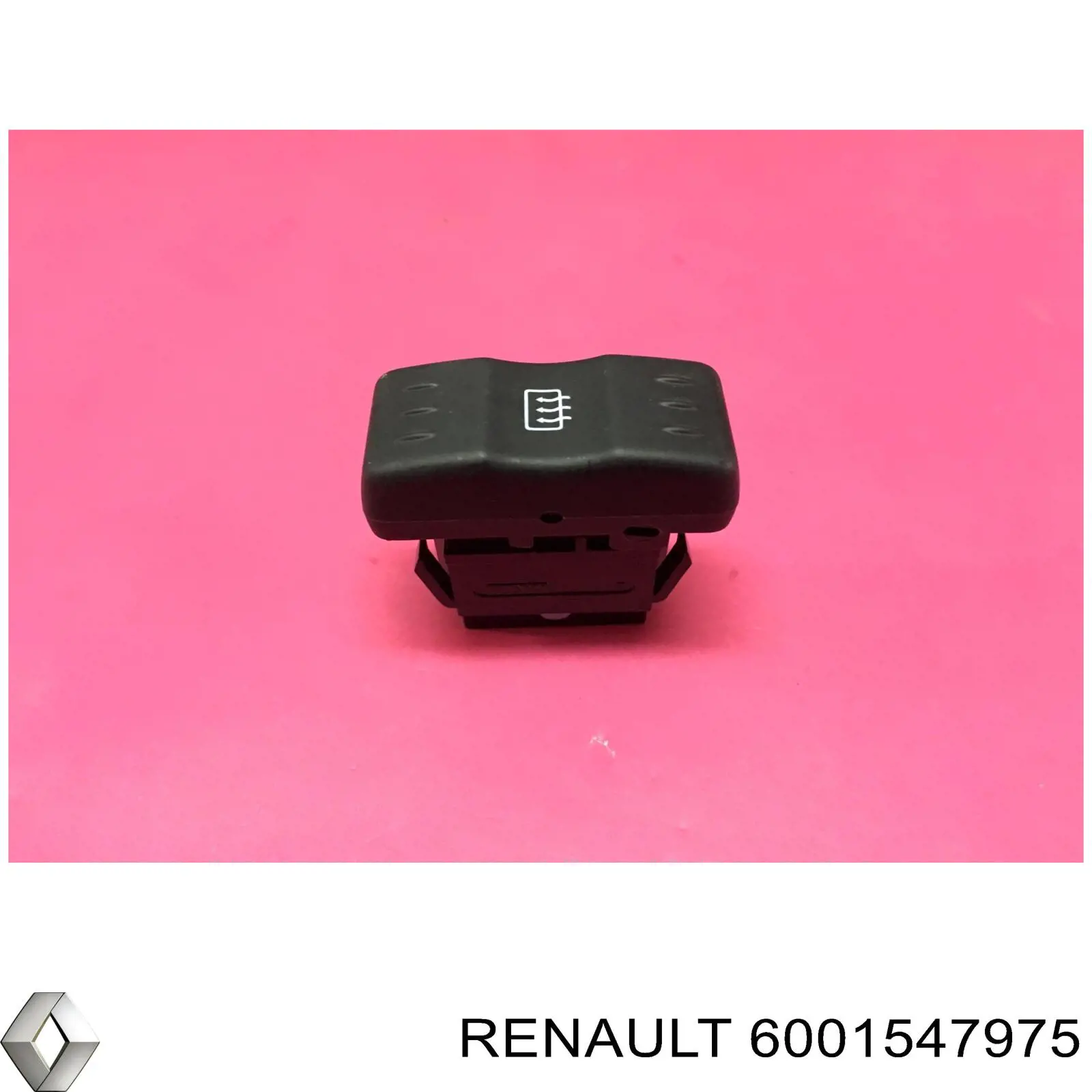 Botón de encendido de la calefacción de la luneta trasera Renault (RVI) 6001547975 precio, desde 8,02 EUR