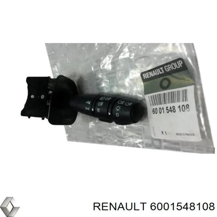 6001548108 Renault (RVI) conmutador en la columna de dirección izquierdo