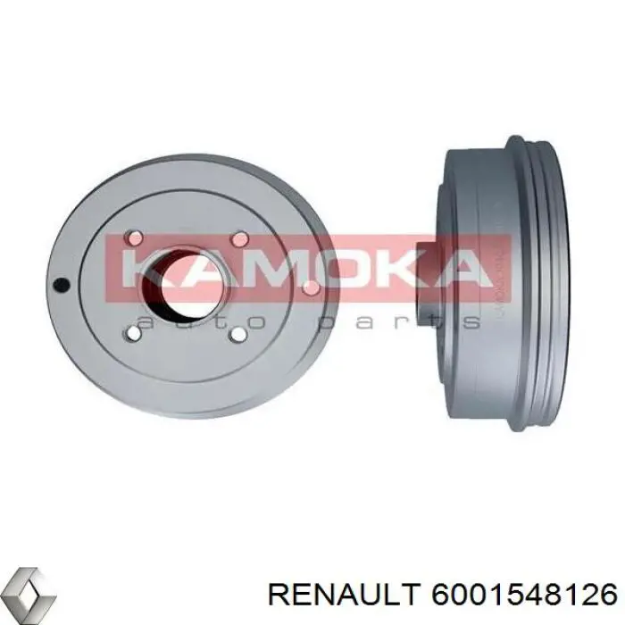 6001548126 Renault (RVI) Tambor de freno trasero
