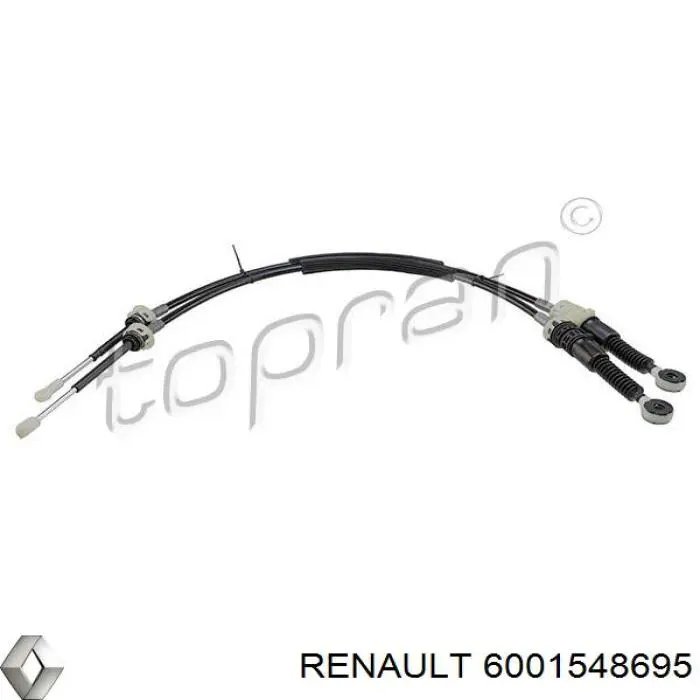 6001548695 Renault (RVI) Palanca selectora cambio de marcha