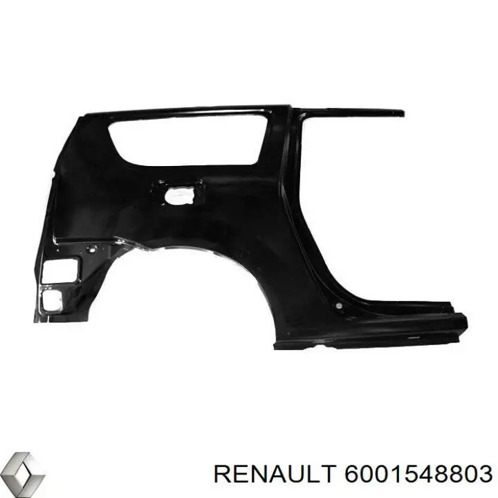 6001548803 Renault (RVI) guardabarros trasero derecho