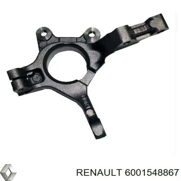 6001548867 Renault (RVI) muñón del eje, suspensión de rueda, delantero derecho