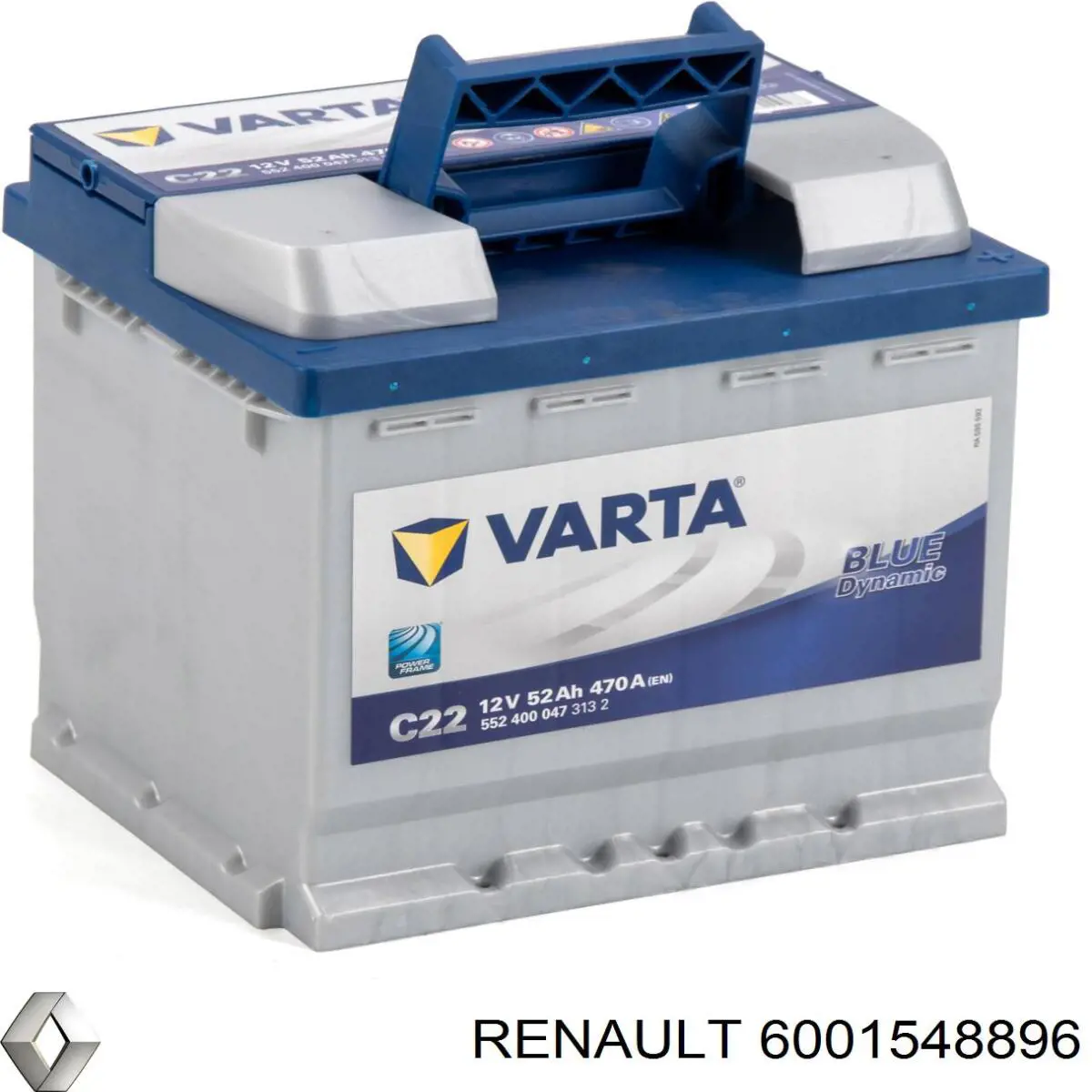 Batería de arranque Renault (RVI) 6001548896 precio, desde 88,11 EUR