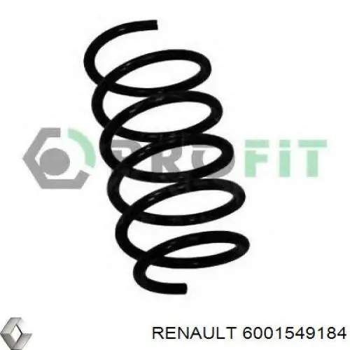 6001549184 Renault (RVI) Muelle delantero