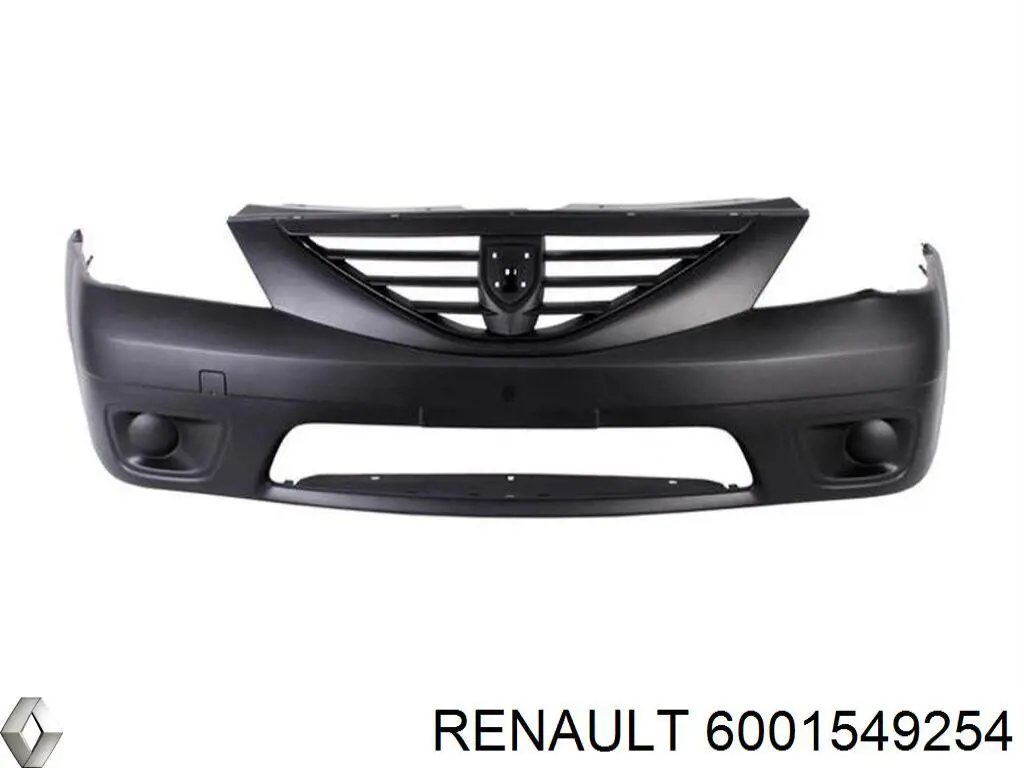6001549254 Renault (RVI) parachoques trasero