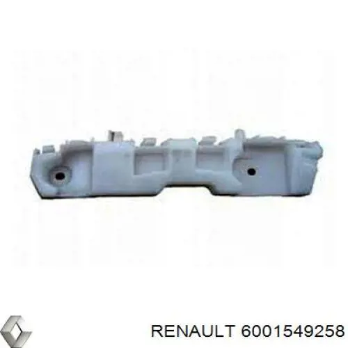 6001549258 Renault (RVI) soporte de parachoques trasero izquierdo