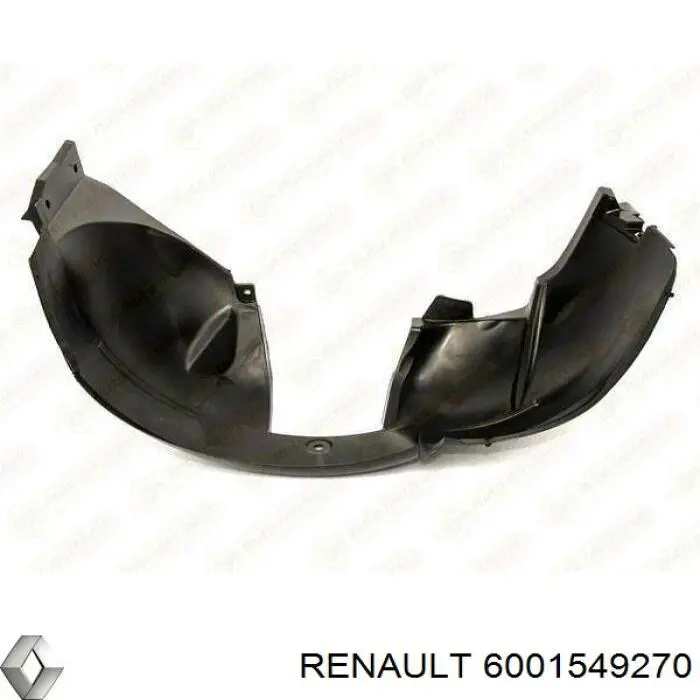 Comprar 6001549270 Renault (RVI) Guardalodos interior izquierdo, guardafango delantero