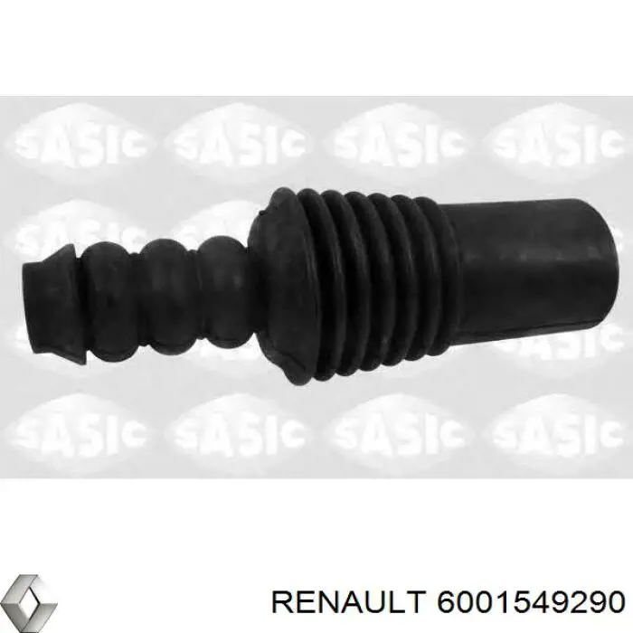 6001549290 Renault (RVI) Tope de amortiguador delantero con guardapolvo