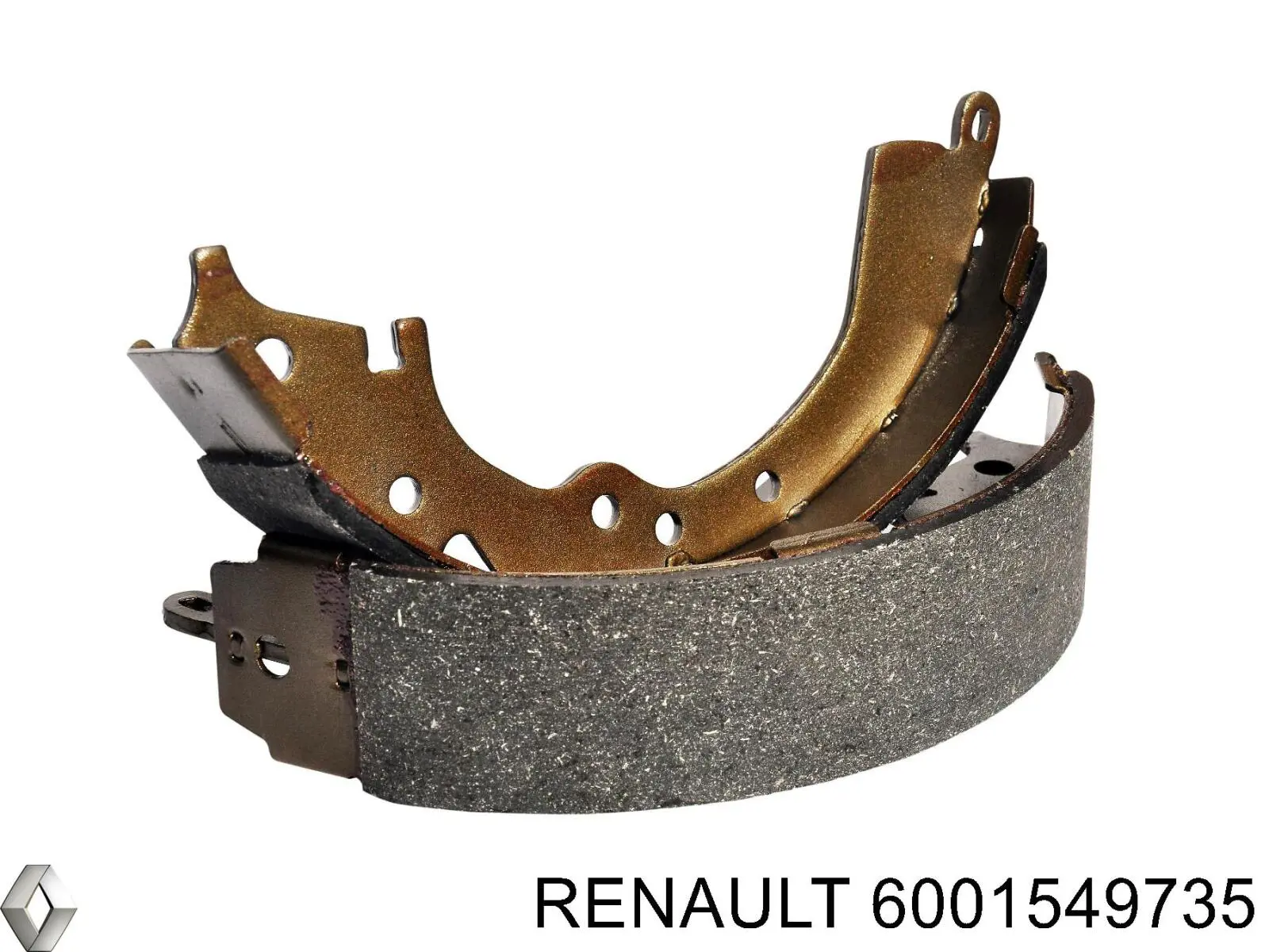 Juego de zapatas de frenos de tambor, con cilindros, completo Renault (RVI) 8660005326