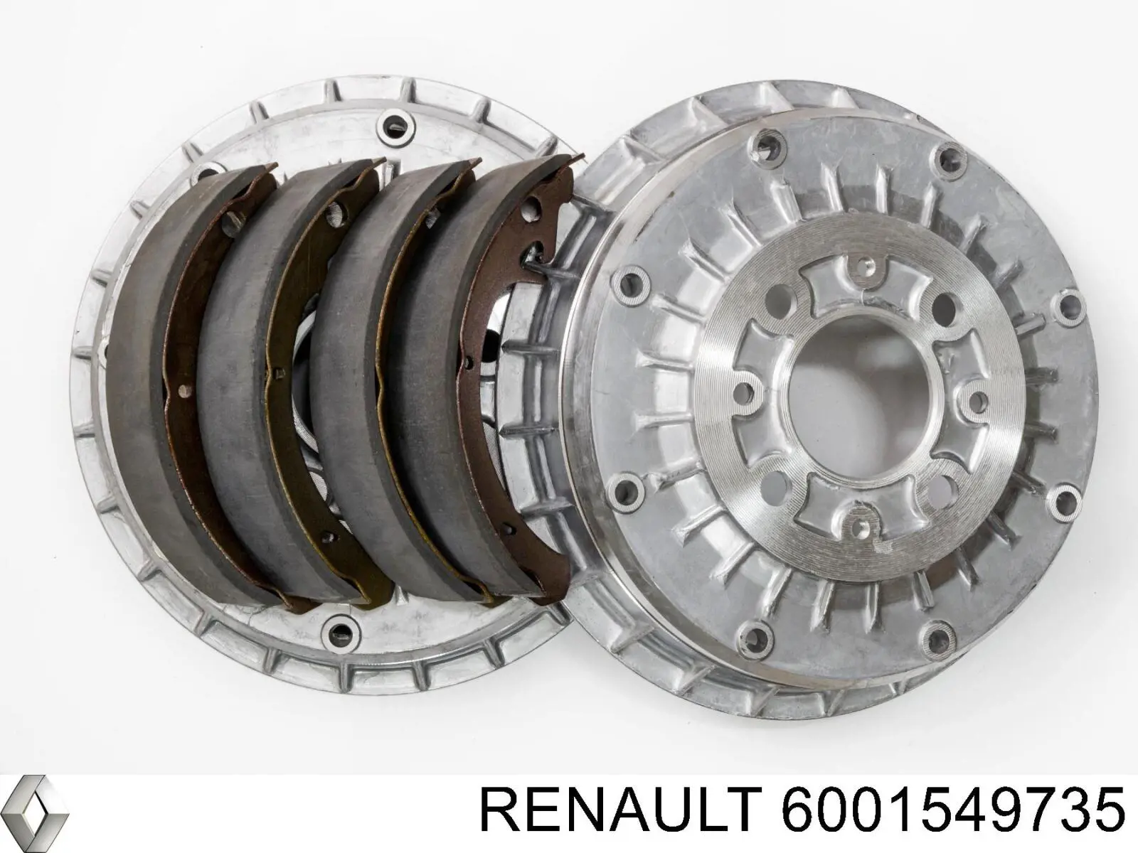 6001549735 Renault (RVI) kit de frenos de tambor, con cilindros, completo