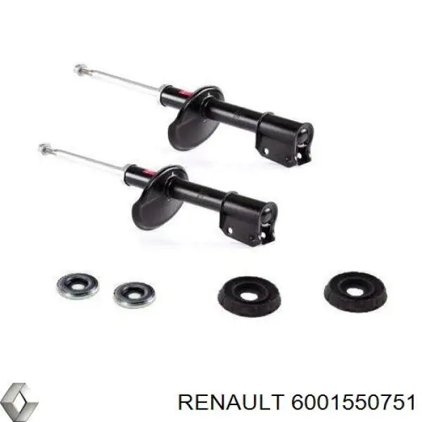 6001550751 Renault (RVI) Amortiguador frontal