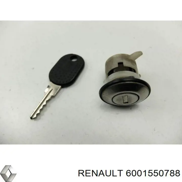Cilindro de cierre de puerta delantera derecha para Renault DUSTER (HS)