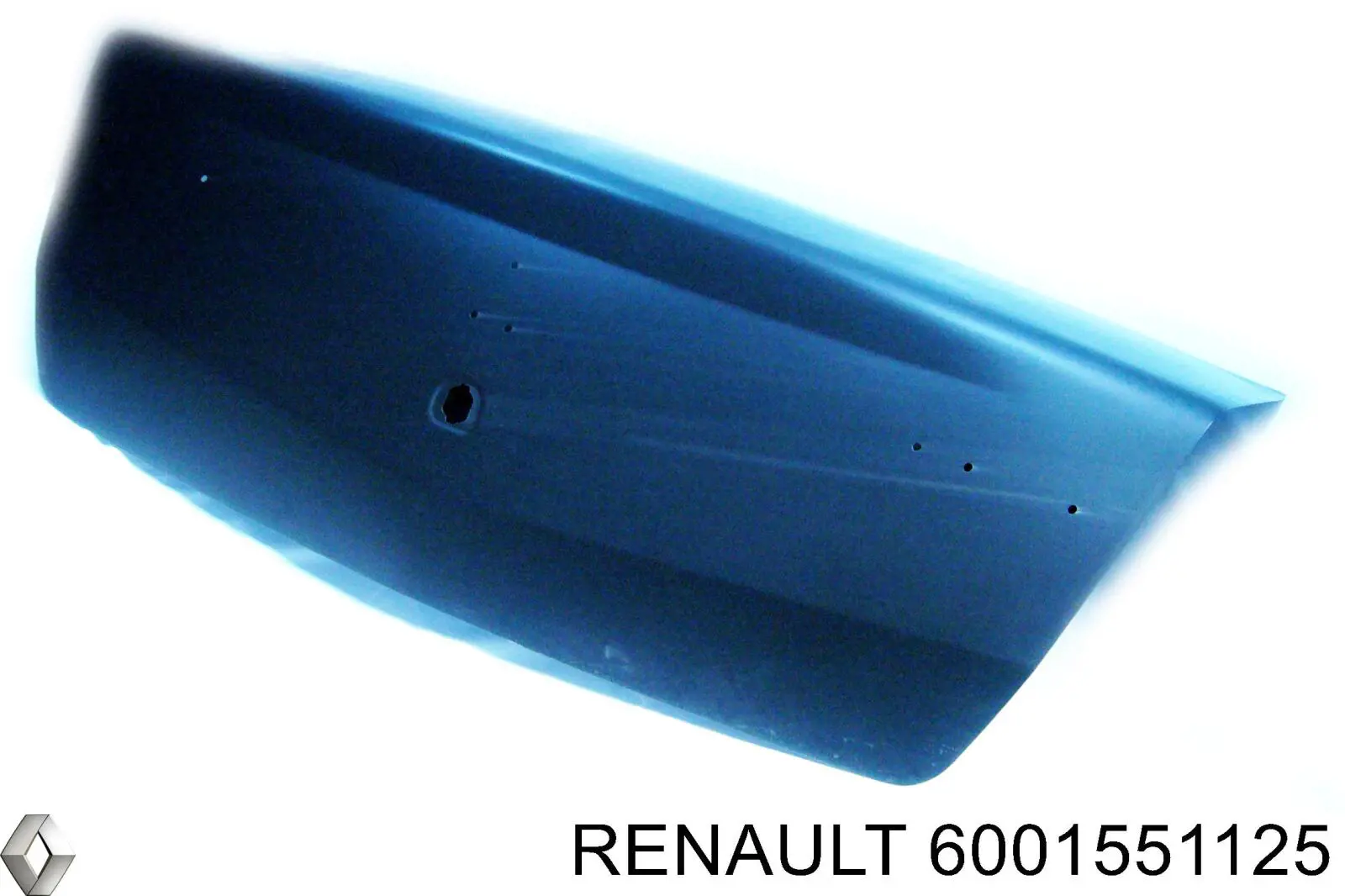 6001551125 Renault (RVI) tapa del maletero