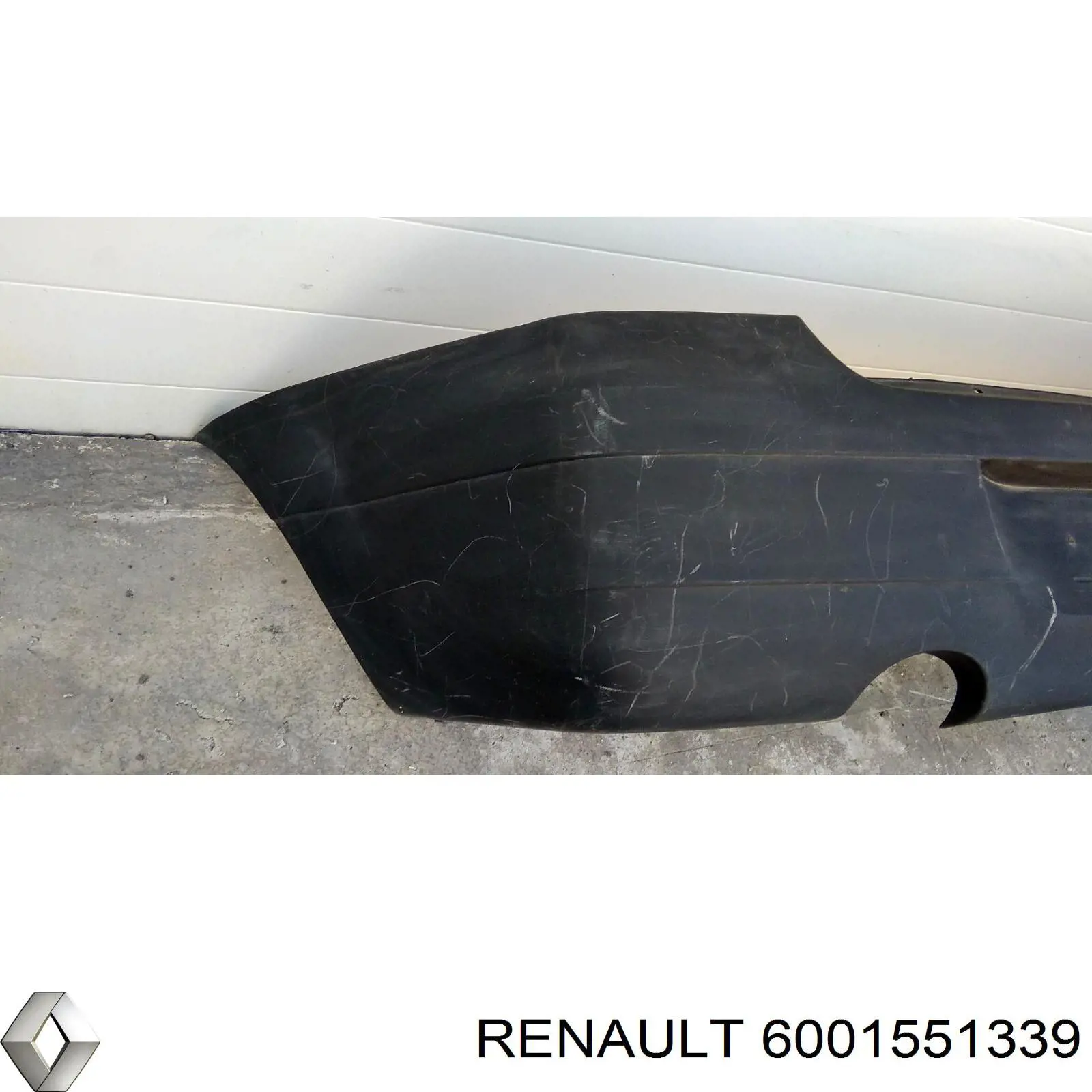 6001551339 Renault (RVI) parachoques trasero