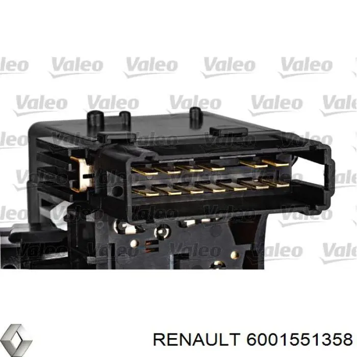 6001551358 Renault (RVI) conmutador en la columna de dirección derecho