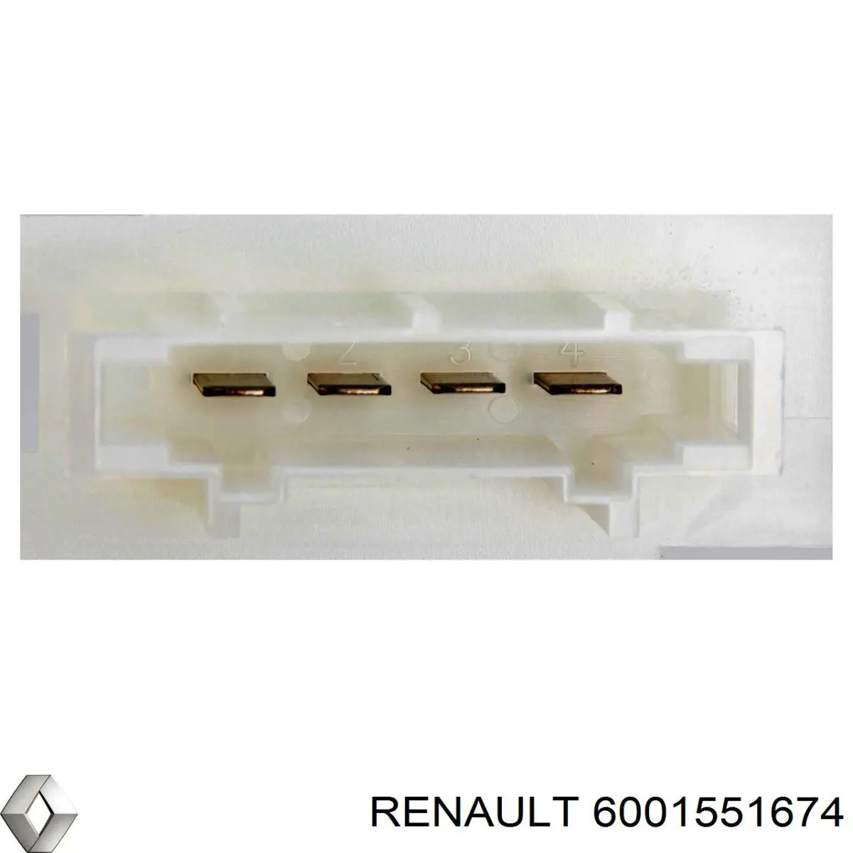6001551674 Renault (RVI) resistencia de calefacción