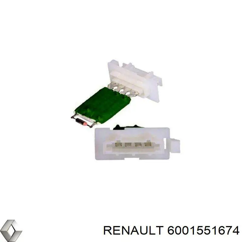 Comprar 6001551674 Renault (RVI) Resistencia de calefacción