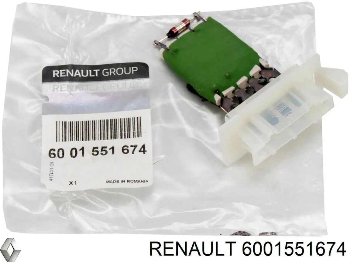 Resistencia de Ventilador Renault (RVI) 6001551674 precio, desde 23,10 EUR