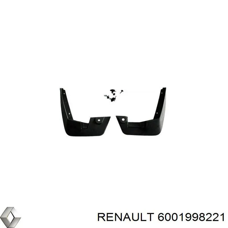 Comprar Faldillas guardabarros traseros Dacia Sandero I BS0, 1