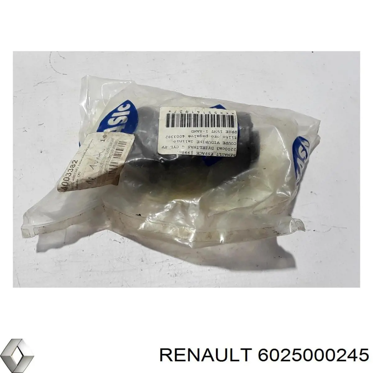 6025000245 Renault (RVI) suspensión, cuerpo del eje trasero