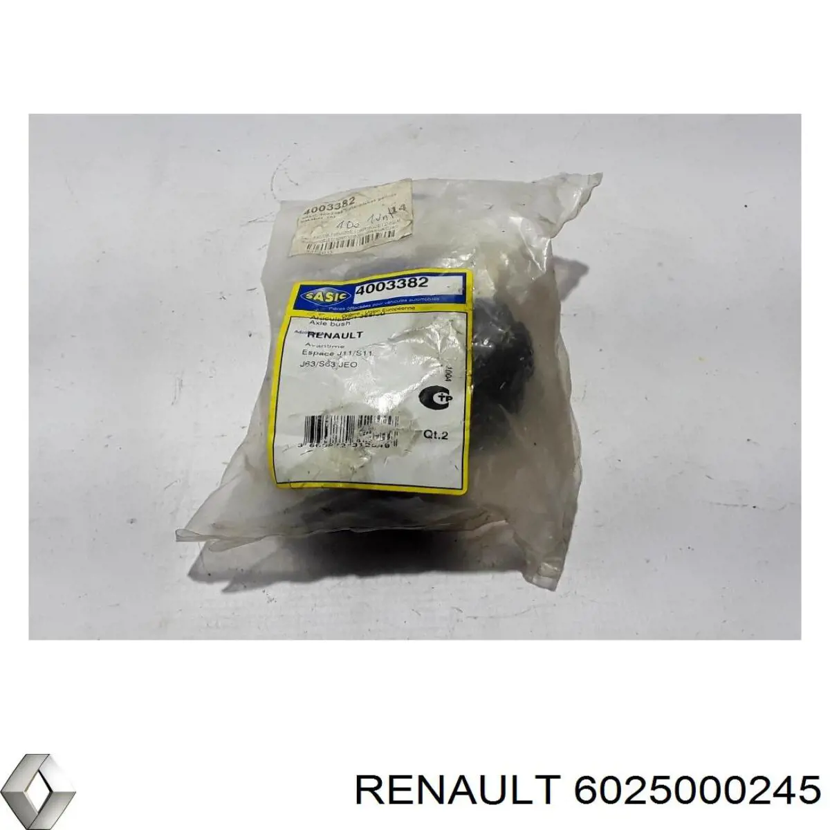 Silentblock del subchasis trasero Renault (RVI) 6025000245 precio, desde 15,85 EUR