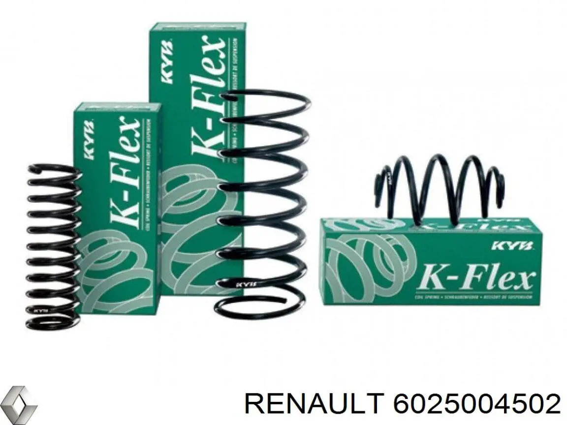 6025004502 Renault (RVI) muelle de suspensión eje delantero